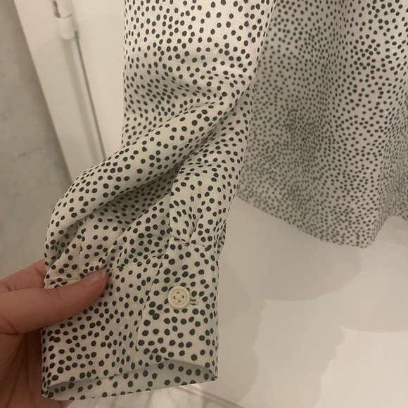 White and black Loft Blouse - Medium - Picture 2 of 4